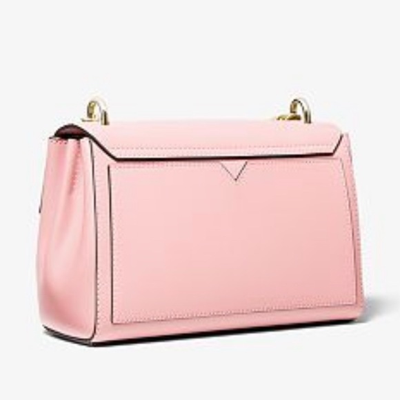 Michael Kors Medium Leather Crossbody Bag, - Picture 3 of 6